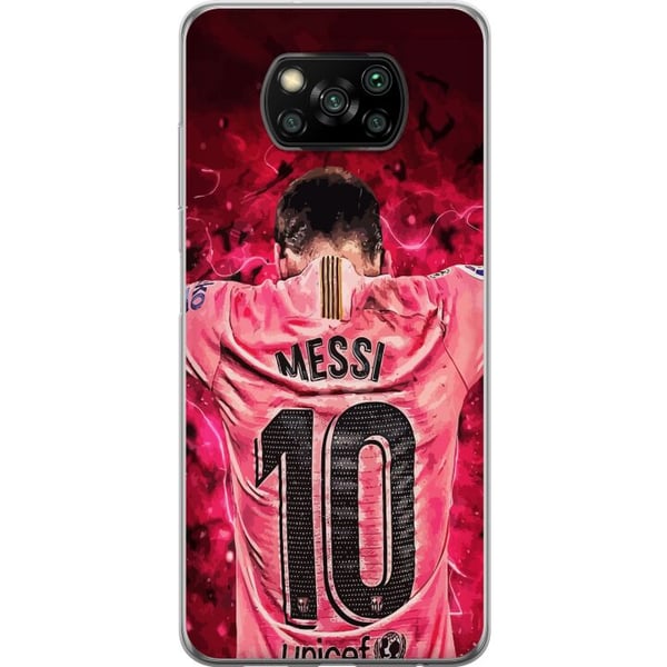 Kompatibelt Mobilskal till Xiaomi Poco X3 NFC Messi