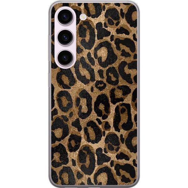 Kompatibelt Mobildeksel til Samsung Galaxy S23 Leopard Luxe Kompatibelt Mobildeksel til Samsung Galaxy S23 Leopard Luxe