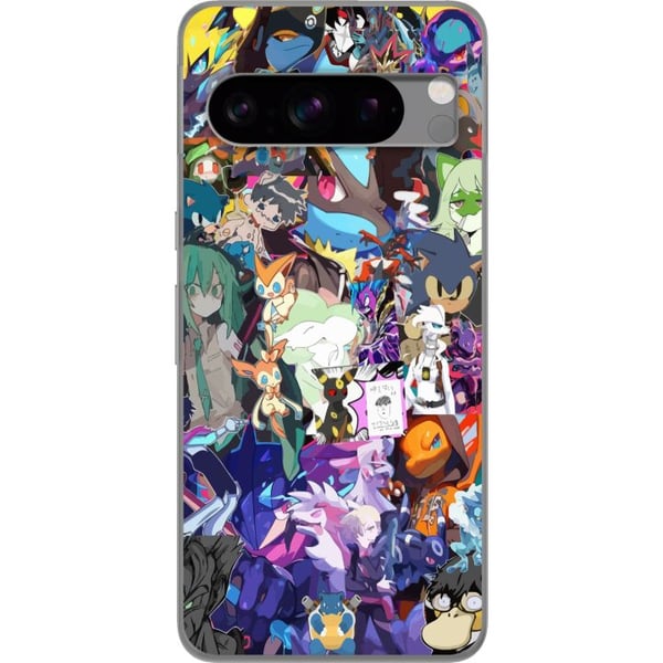 Kompatibelt Mobildeksel til Google Pixel 8 Pro Pokémon Blaze Kompatibelt Mobildeksel til Google Pixel 8 Pro Pokémon Blaze
