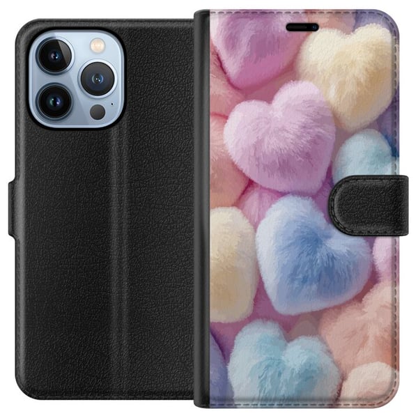 Yhteensopiva Lompakkokotelo Apple iPhone 13 Pro Sydämet Rakkaus Graafinen Suunnittelu Romanttinen Teema Suosittu Symboli Graafinen Malli Koristelu