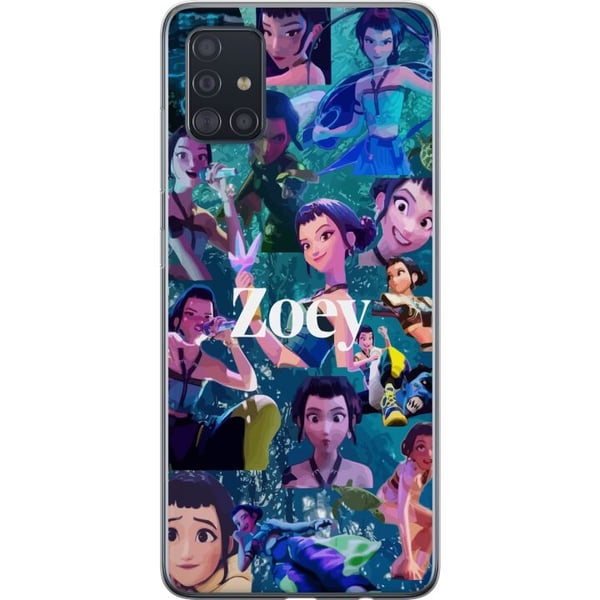 Kompatibel Mobilcover til Samsung Galaxy A51 Kpop Dæmonjægere Zoey Skov Collage Mystisk Aura Idol Kraft Glød