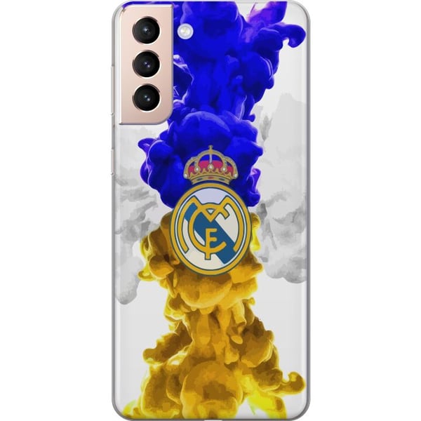 Kompatibel Mobilcover til Samsung Galaxy S21 Real Madrid Farver