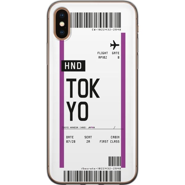 Kompatibelt Mobilskal till Apple iPhone XS Tokyo Kompatibelt Mobilskal till Apple iPhone XS Tokyo