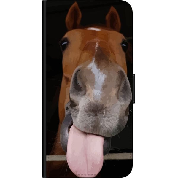 Kompatibel Tegnebogsetui til OnePlus 9 Pro Rolig hest