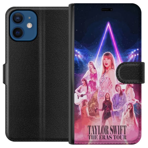 Kompatibelt Lommeboketui til Apple iPhone 12 Taylor Swift Galaxy Neon
