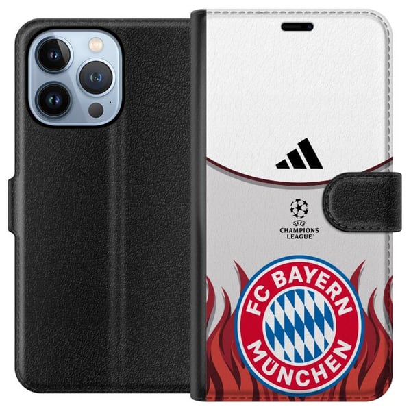 Kompatibelt Plånboksfodral till Apple iPhone 13 Pro FC Bayern Munich Football Soccer Club