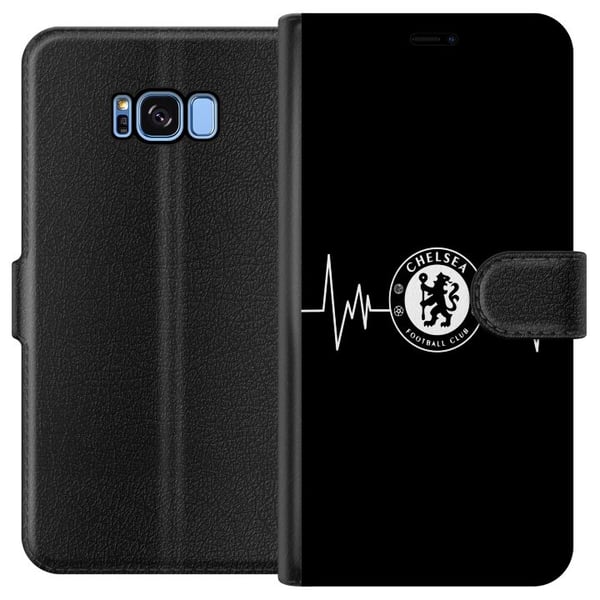 Kompatibelt Plånboksfodral till Samsung Galaxy S8 Chelsea F.C. Kompatibelt Plånboksfodral till Samsung Galaxy S8 Chelsea F.C.