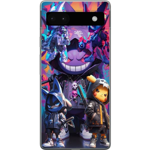 Yhteensopiva Puhelinkuori Google Pixel 6a Pokemon