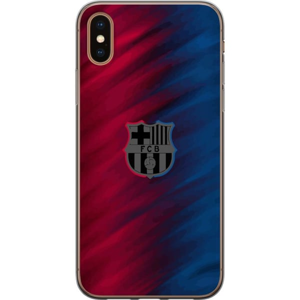 Kompatibel Mobilcover til Apple iPhone XS FC Barcelona