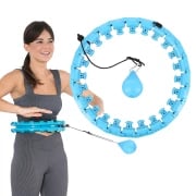 HHW01 HULA HOP -rengas nokkien ja painottimen kanssa HMS
