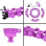 HHW12 PLUS SIZE HULA HOP -kehä, nopeilla ja painolla HMS