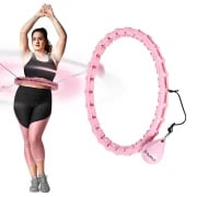 HHW11 PLUS SIZE HULA HOP VAALEANPUNAINEN NYSTYRILLÄ JA PAINOLLA HMS