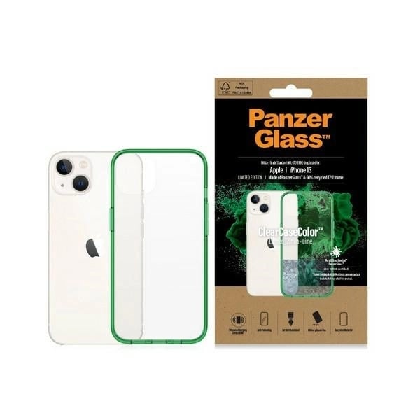 PANZERGLASS CLEARCASE ANTIBAKTERIALE TIL IPHONE 13 14 15 MILITÆR GRADE PANZERGLASS CLEARCASE ANTIBAKTERIALE TIL IPHONE 13 14 15 MILITÆR GRADE
