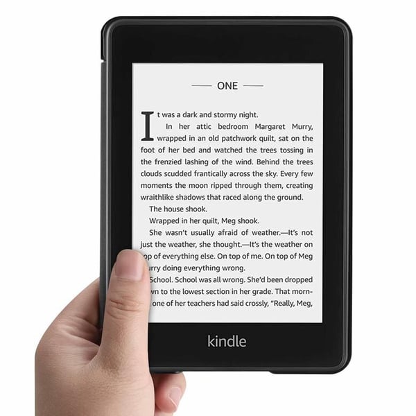 Kindle 11/11. sukupolven e-kirjojen lukulaitteen suojakuori (2022/2024), vihreä norsukuvioinen C2V2L3