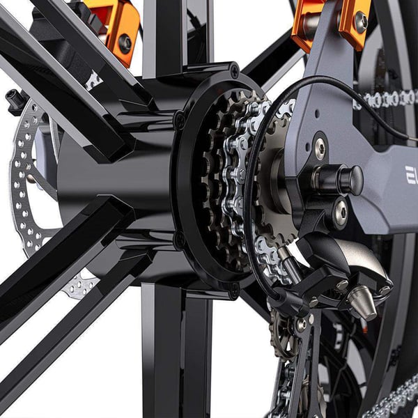 ENGWE X26 E-Cykel – 1000W Fatbike & Dobbelt Batteri