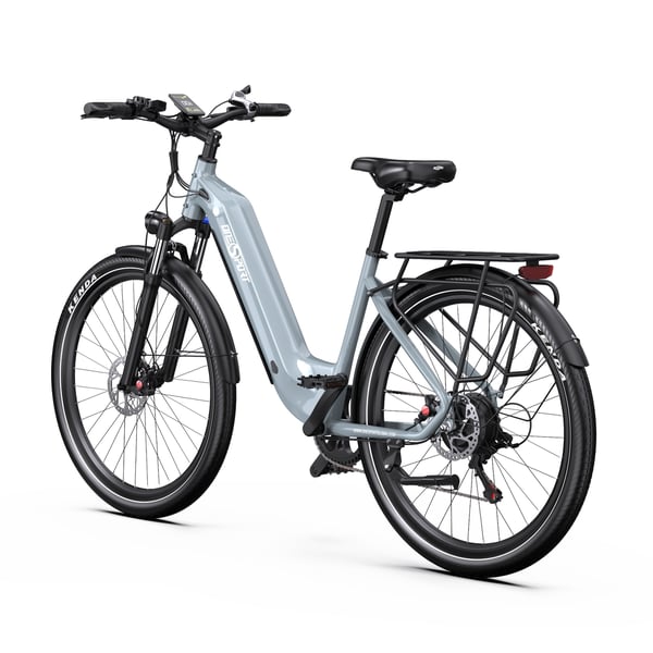 Elcykel OneSport OT 05, 27,5", support-app, Grå