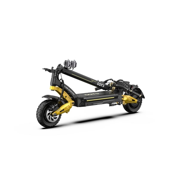 El-løbehjul OOTD S30, dobbelt motor, 10", sort