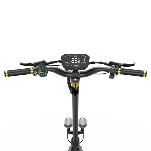 El-løbehjul OOTD S30, dobbelt motor, 10", sort