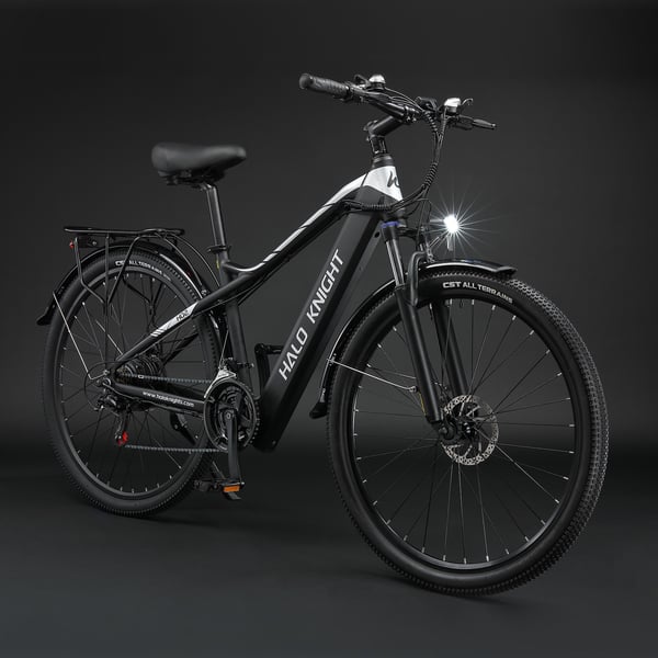 Elcykel HALO KNIGHT H02, 48V 750W 16Ah, 21-speed, Sort