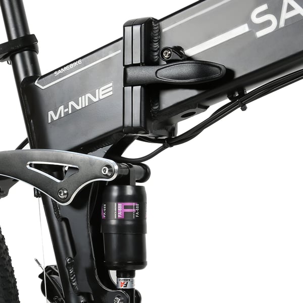 SAMEBIKE LO26-II-FT Sammenklappelig Mountainbike Elcykel, Hvid