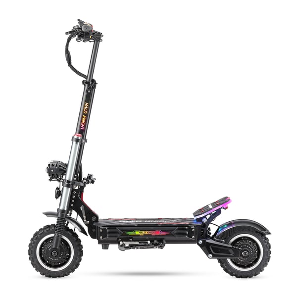 El-løbehjul Halo Knight T107 Pro, 11", dobbelte 3000W motorer, 60V 38,4Ah batteri