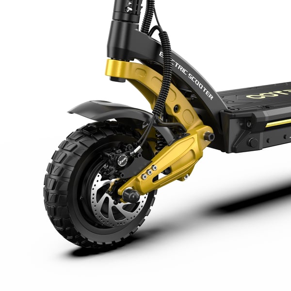 El-løbehjul OOTD S30, dobbelt motor, 10", sort