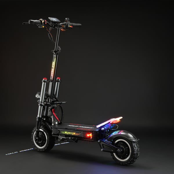 El-løbehjul Halo Knight T107 Pro, 11", dobbelte 3000W motorer, 60V 38,4Ah batteri
