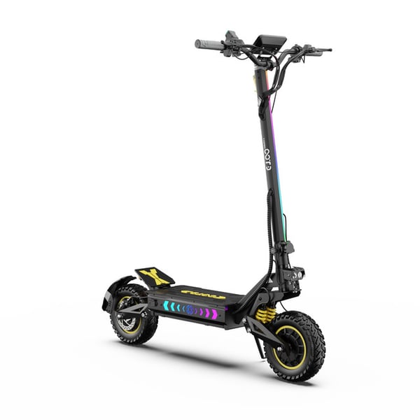 OOTD T10 Pro elektrisk skoter 1300W*2, 52V23.4AH batteri, topphastighet 65km/h, maximal räckvidd 80km, 11 tum offroaddäck, hydrauliska bromsar