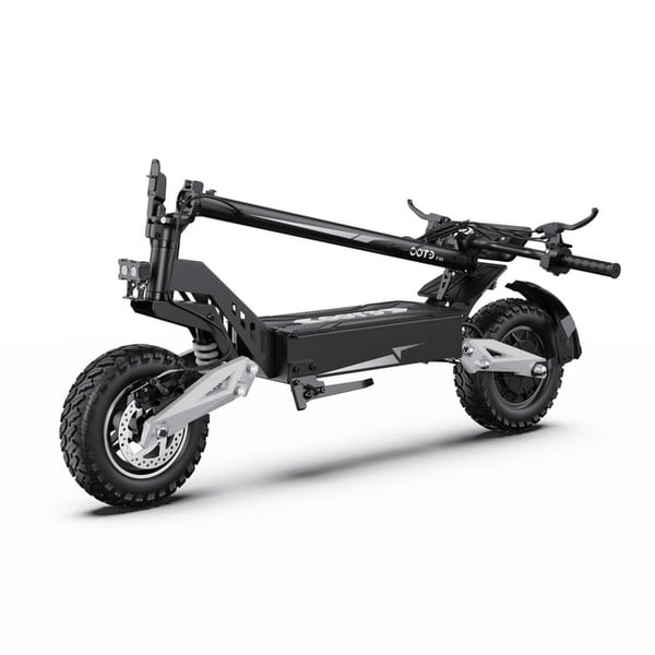 OOTD T10 fällbar elektrisk skoter 900W, 48V13.5AH batteri, 11 tums off-road däck, topphastighet 50km, Maximalt räckvidd 60km