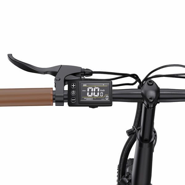 Sammenklappelig byelcykel OneSport OT16, 20", Sort