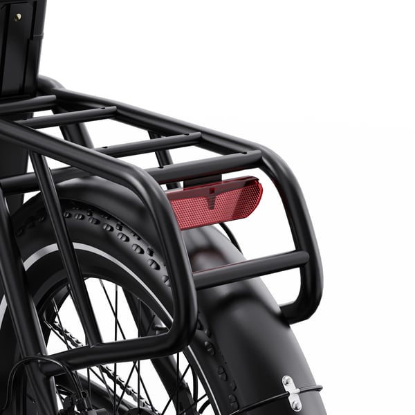 Sammenklappelig byelcykel OneSport OT16, 20", Sort