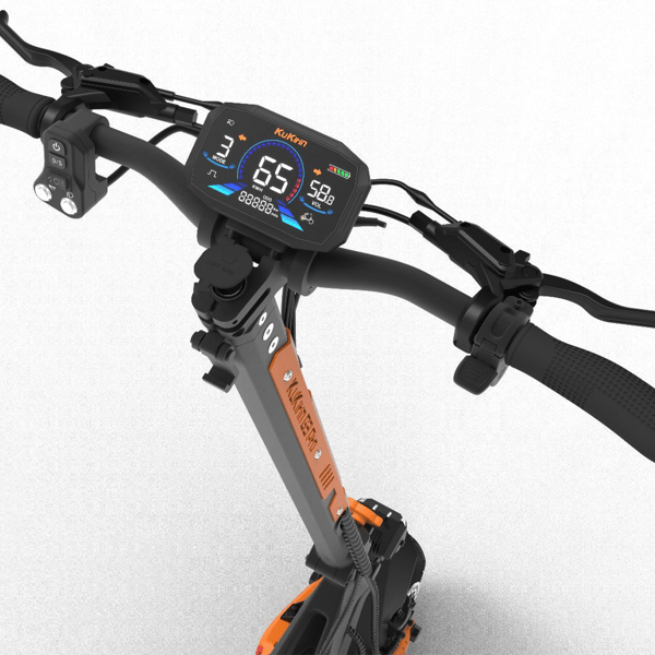 Elscooter KuKirin G3 Pro, 10" däck, dubbla motorer 52V 2400W, 23.2Ah batteri