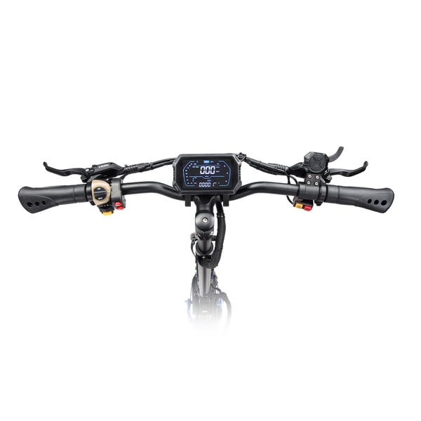 El-løbehjul Halo Knight T108, dobbelt motor, sort og blå