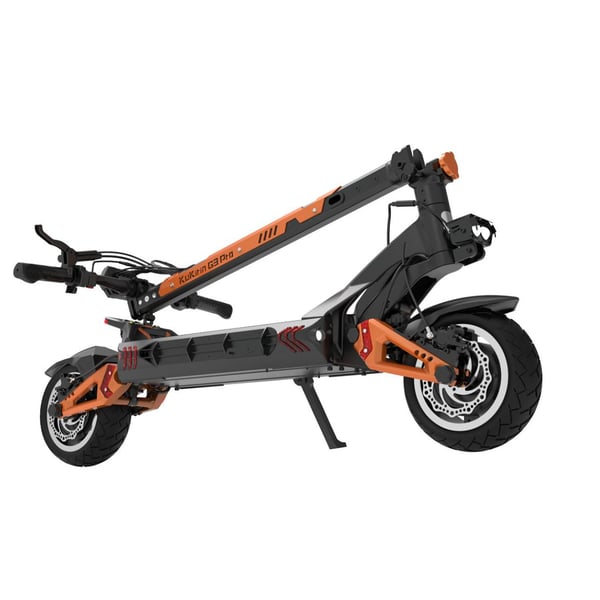 Elscooter KuKirin G3 Pro, 10" däck, dubbla motorer 52V 2400W, 23.2Ah batteri