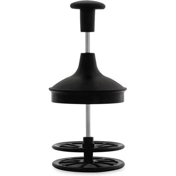Manuel mælkeskummer - BIALETTI - PERFETTO CREMA - 330 ml - Sort