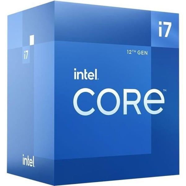 Processor - INTEL - Core i7-12700F - 25M Cache, op til 4,90 GHz (BX8071512700F)
