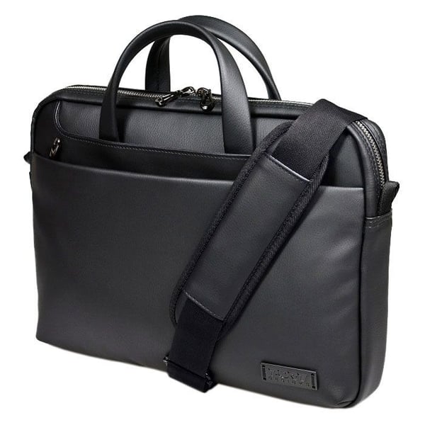 L�pp�rilaukku - PORT DESIGNS - Zurich TL 14/15 - Pehmustettu lokero - S��dett�v� hihna - Musta