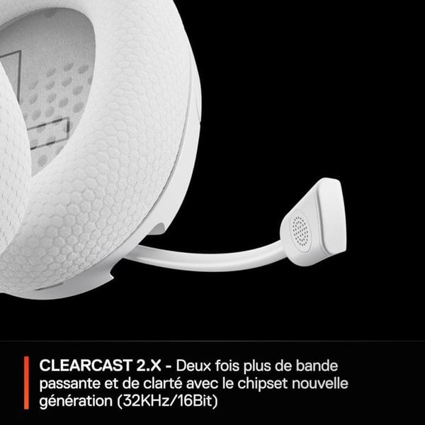 Tr�dl�st Gaming Headset - STEELSERIES - Arctis Nova 5X - Hvid
