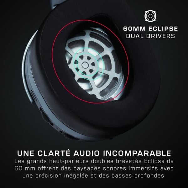 Langattomat monik�ytt�iset pelikuulokkeet - TURTLE BEACH - Stealth 700PC (Gen3) - Musta