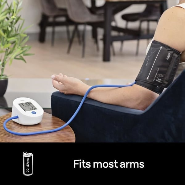 Blodtryksm�ler til overarmen - BRAUN - ExactFit� 1E - Hvid