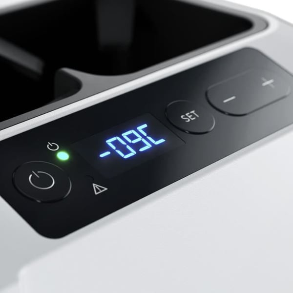 Bärbar elektrisk kylbox - DOMETIC - CFF12 - Kompression - 13 liter - 12 V - 24 V cigarettändare - 230 V - Svart