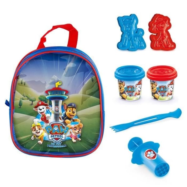Patrol - Reppu t�ynn� muovailumassaa ja tarvikkeita - Creative Leisure - PPC 031 - Canal Toys