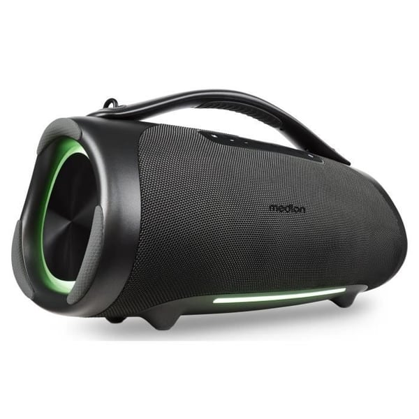 Bluetooth-kaiutin - MEDION - XL - 100 W RMS - 30 tunnin akunkesto - IPX7-suojaus - RGB