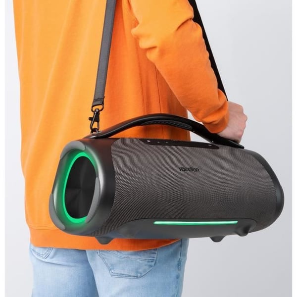 Bluetooth-kaiutin - MEDION - XL - 100 W RMS - 30 tunnin akunkesto - IPX7-suojaus - RGB