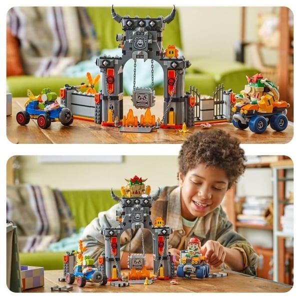 LEGO Super Mario 72039 Mario Kart � Bowserin linna - Rakennussetti 9-vuotiaille