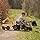 Smoby -polkimen traktori Max Builder + Trailer + Pelleter + Shovel - Oranssi