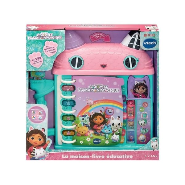 VTECH - GABBY OG DET MAGISKE HUS - DET UNDERVISNINGSBOGSHUS - Flerfarvet