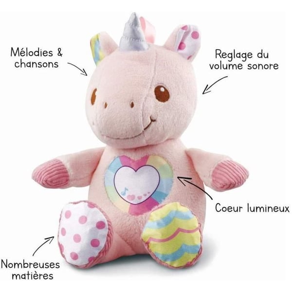 VTECH - Doudou - 528105 - Ma�, Ma Licorne a C�liner