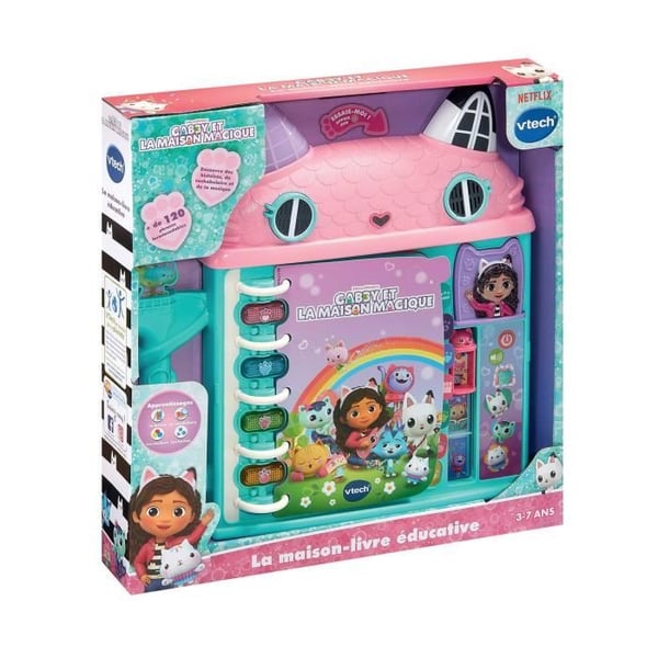 VTECH - GABBY OG DET MAGISKE HUS - DET UNDERVISNINGSBOGSHUS - Flerfarvet