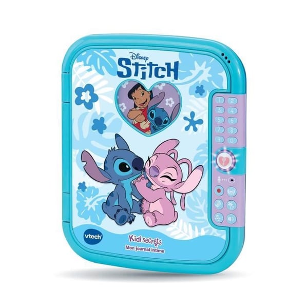 VTECH - STITCH - KIDISECRETS, MINUN HENKIL�KOHTAINEN P�IV�KIRJANI - Sininen